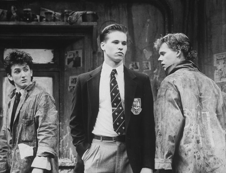 Sean Penn, Val Kilmer e Kevin Bacon in Slab Boys